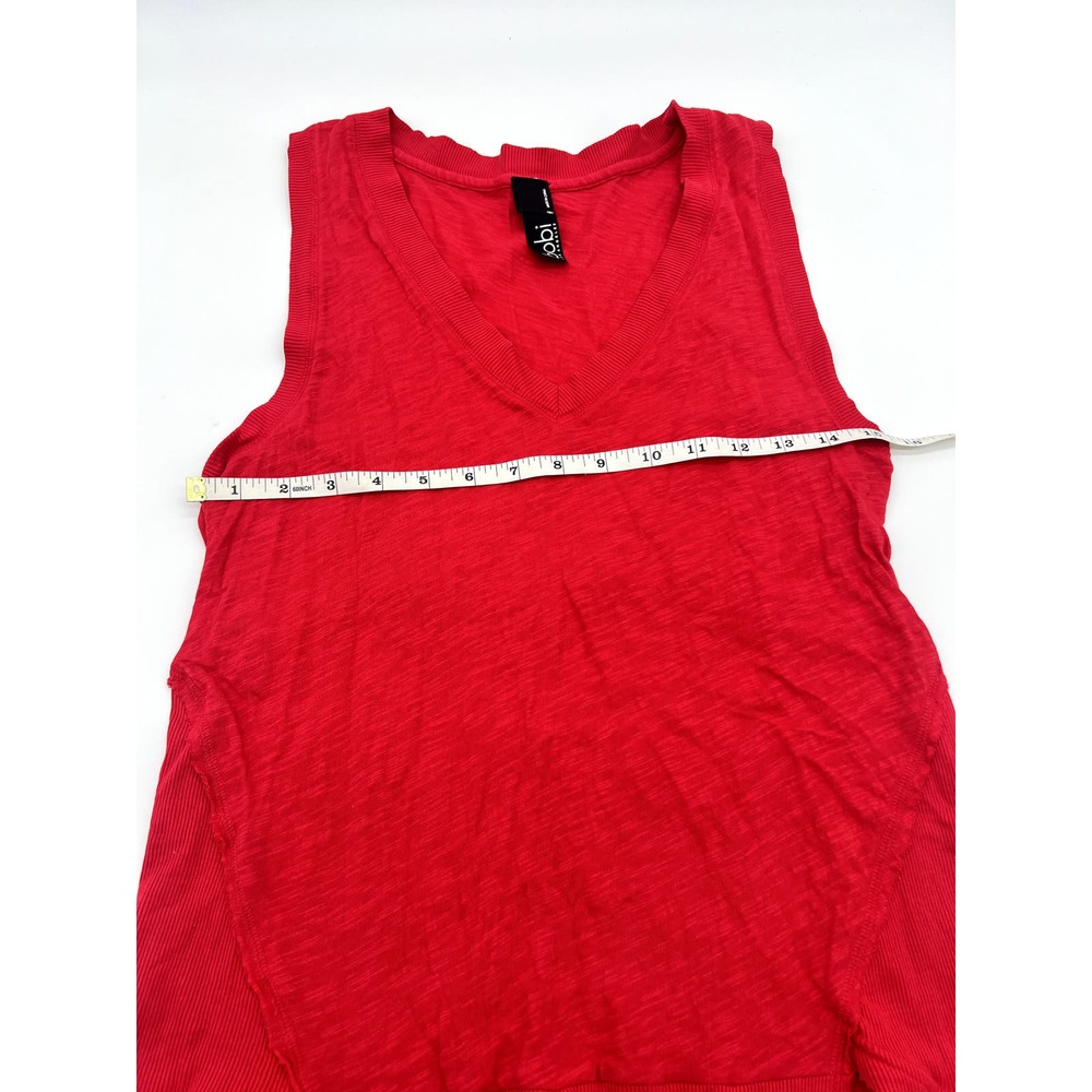 Bobi Los Angeles Red Tank Top - Picture 4 of 7